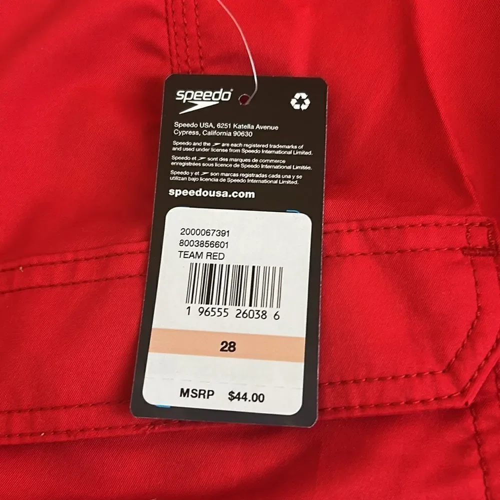 Speedo Swim Trunks Men's LifeGuard 18